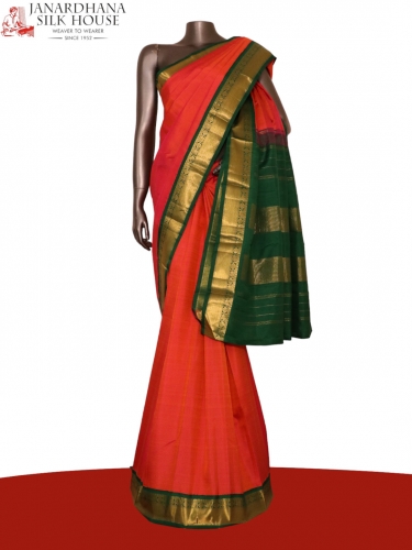 Handloom Wedding Kanjeevaram Silk Saree